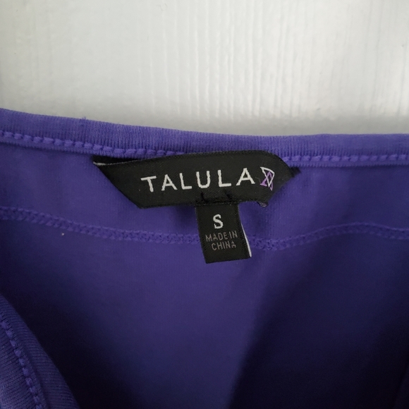 Talula EUC Purple Bustier Tank Top - Picture 4 of 6
